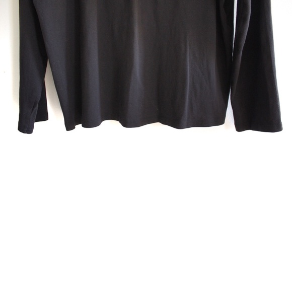 Jones New York Sport Black Long Sleeve Top 2X Preowned - Picture 4 of 5
